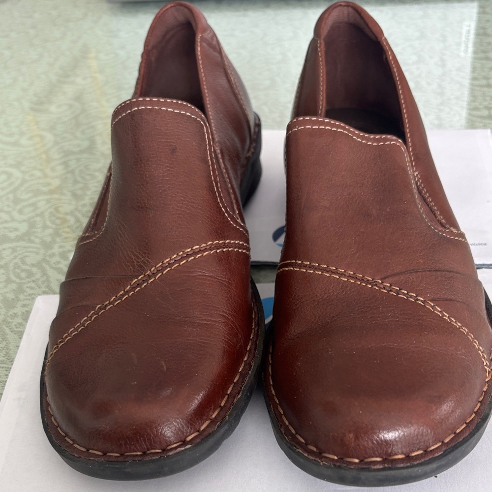 Clark’s Women’s Bendables Leather Loafers